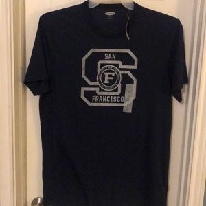 Navy blue size Large T-shirt